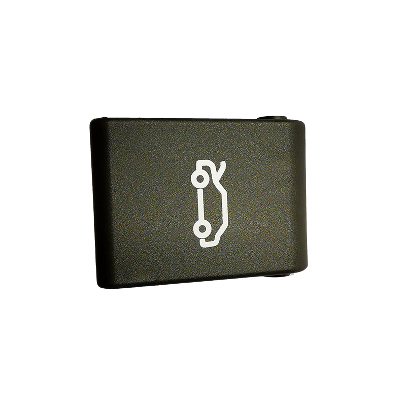 Mitsubishi hood opening handle